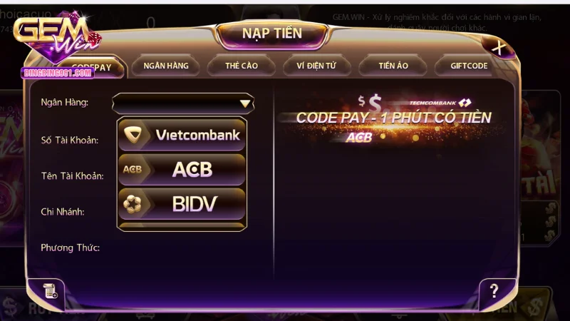 Bet thủ nạp tiền để quay hũ nhận thưởng từ game nổ hũ siêu anh hùng