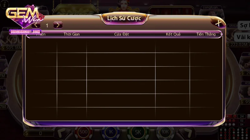 Anh em nên tích lũy kinh nghiệm khi chơi xóc đĩa Gemwin