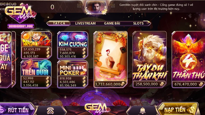 Sơ lược về nổ hũ kim cương Gemwin với nhiều tính năng cực đỉnh