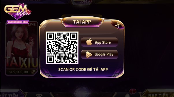 Chi tiết quy trình tải app Gemwin bằng hệ điều hành iOS