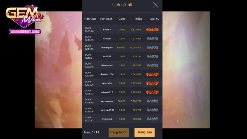 Nổ hũ tây du thần khí gemwin có các tính năng đặc biệt